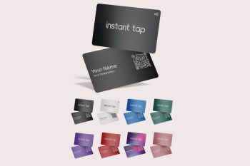 Semi-Customizable NFC Business Card
